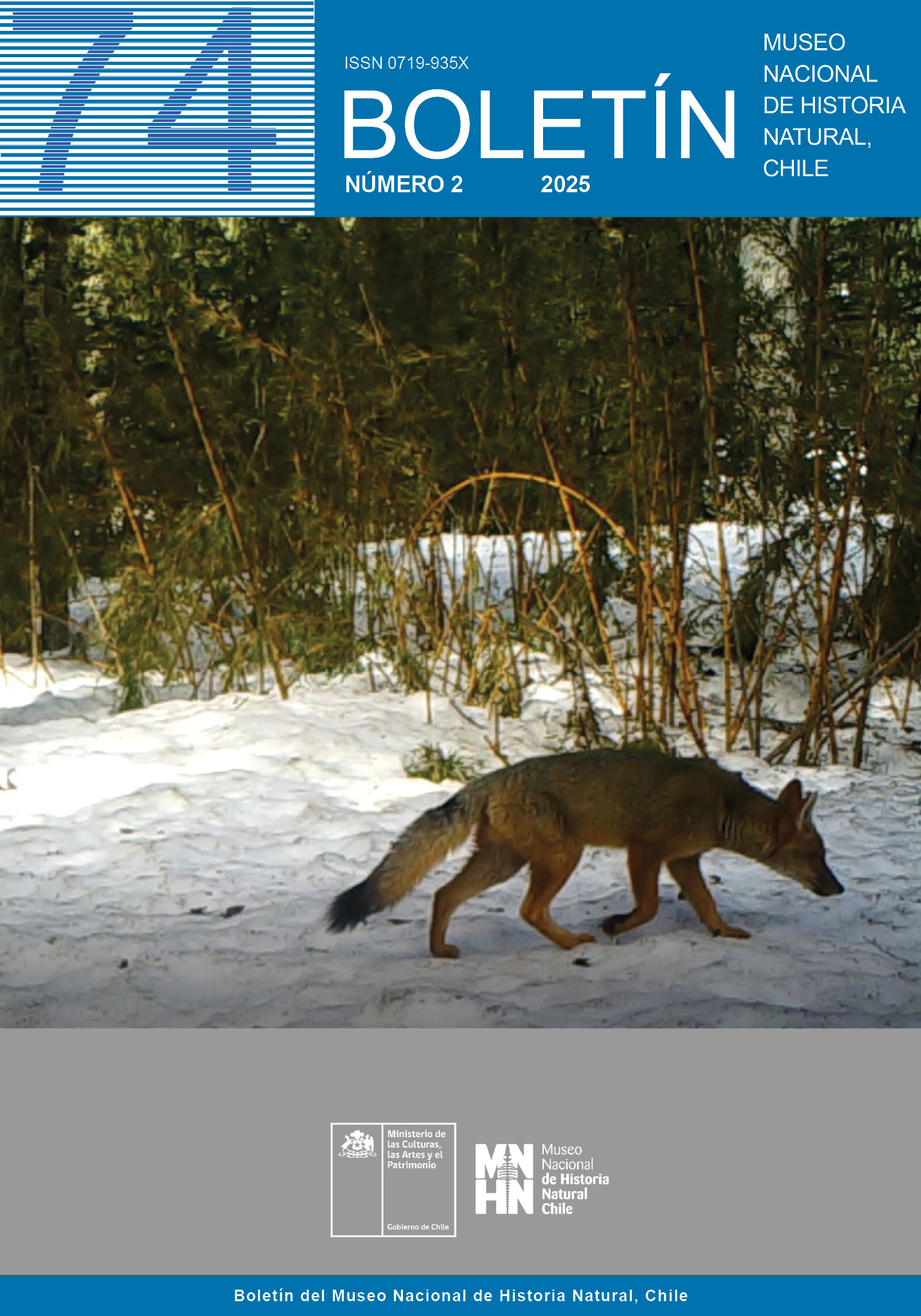 					Ver Vol. 74 Núm. 2 (2025): Boletín Museo Nacional de Historia Natural
				